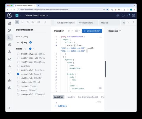 Onboard API
